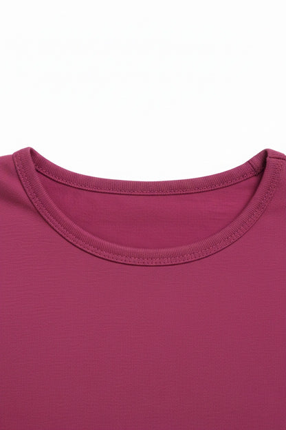 Girls Full Sleeve Tshirt Pack of 1_Maroon
