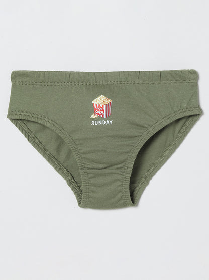 Boys Brief - Weekdays Print (Pack of 7).