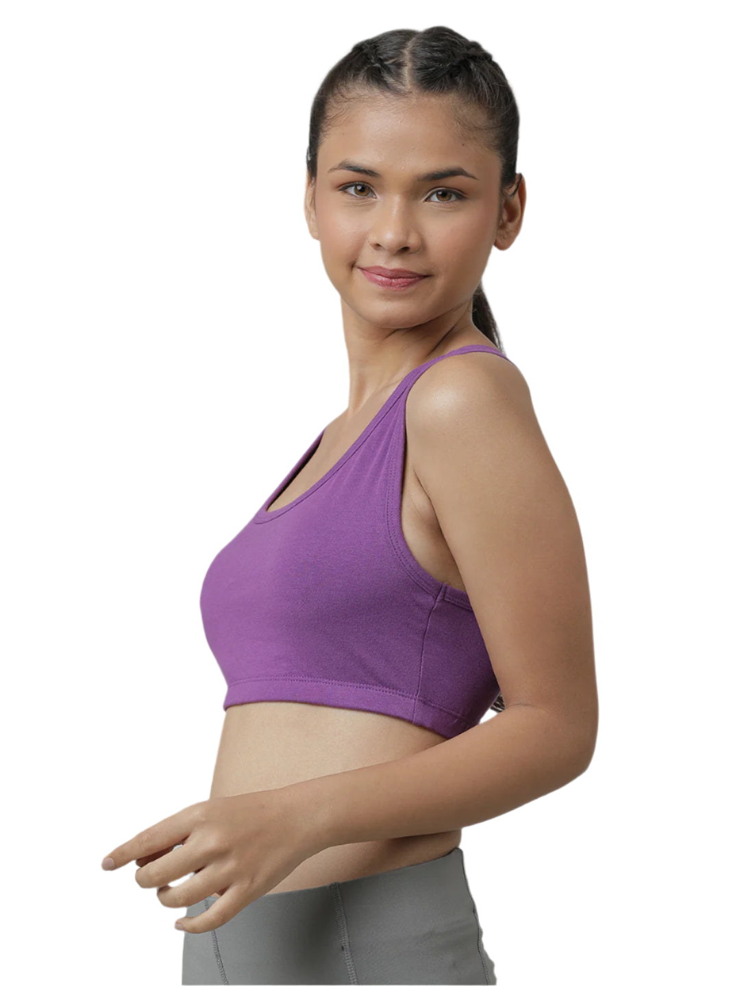 Sports Bra -Solid Colour & Horse All over Print combo of 3.