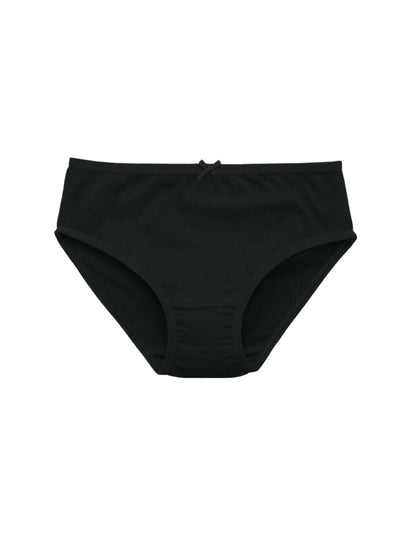 Girls Brief _polka dot & Stripes Printed Brief Pack of 9.