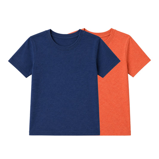 Boys' Cotton Tshirt Half Sleeve Pack of 2