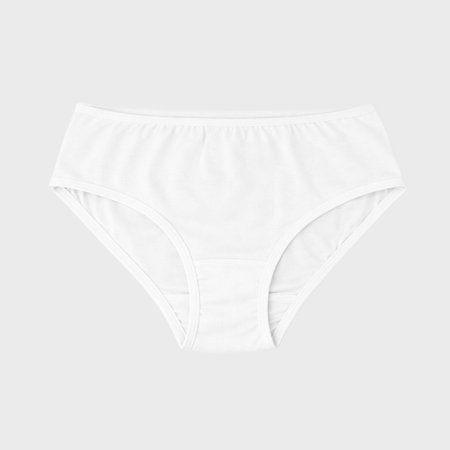 CharmnCherish Girls' Brief - Floral All Over Print Pack Of 5 for 2-11 Years - back view