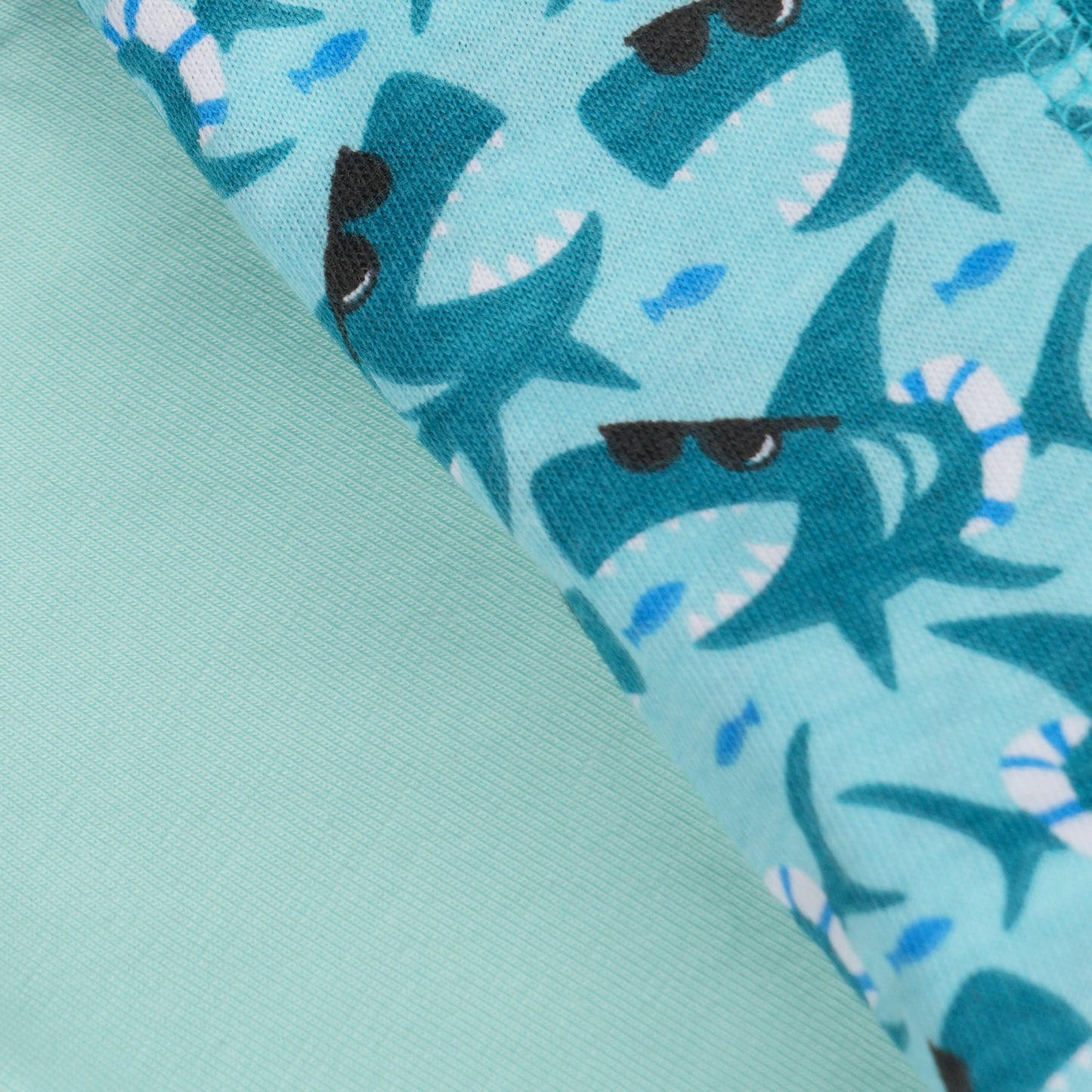 CharmnCherish Boys' Trunk - Shark All Over Print Pack Of 2 for 2-16 Years - back view