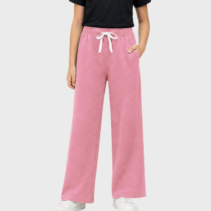 Girls Flare Pants – Lilas