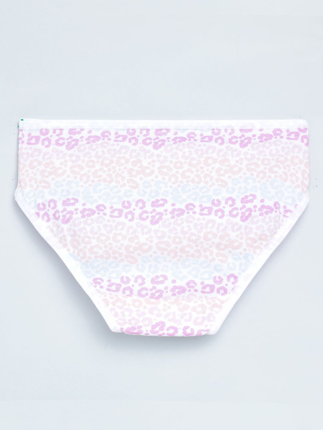 Girls Brief - Leo All Over Print Pack of 4.