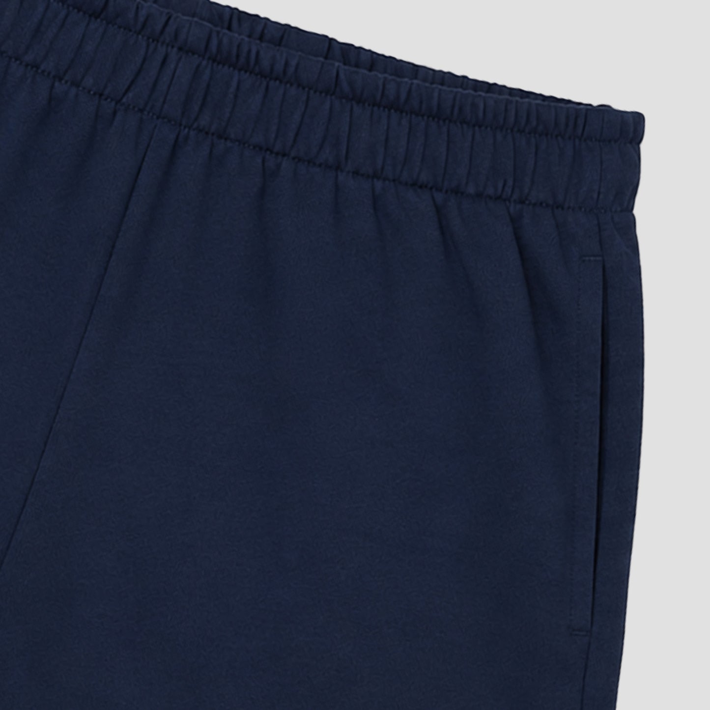 Boys Solid Cotton Casual Shorts (Pack of 2 - Navy Blue & Black) | Elastic Waistband Regular Fit Shorts with Pockets