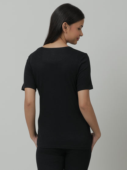 Unisex Thermal Short Sleeve _Black.