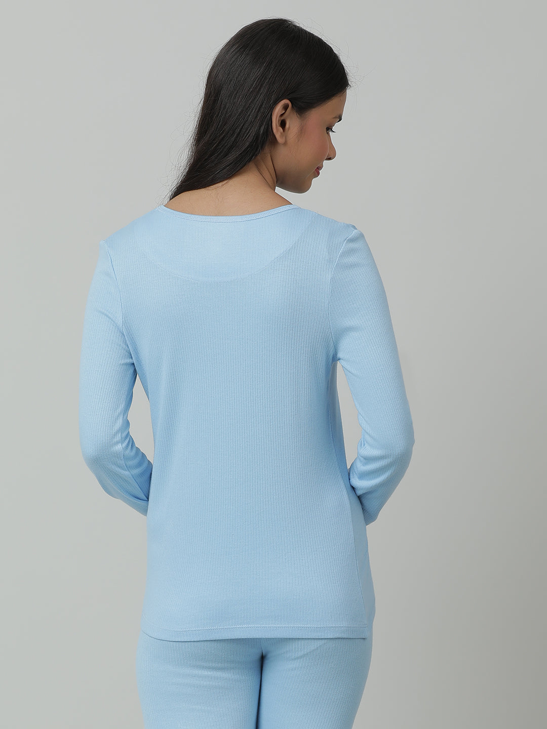 Unisex Thermal Full Sleeve _Blue.