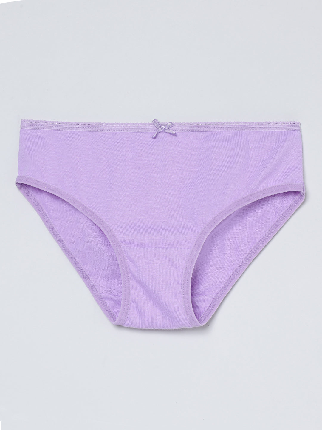 Girls Brief - Unicorn All Over Print & Solid Multicolor Brief Pack of 6.