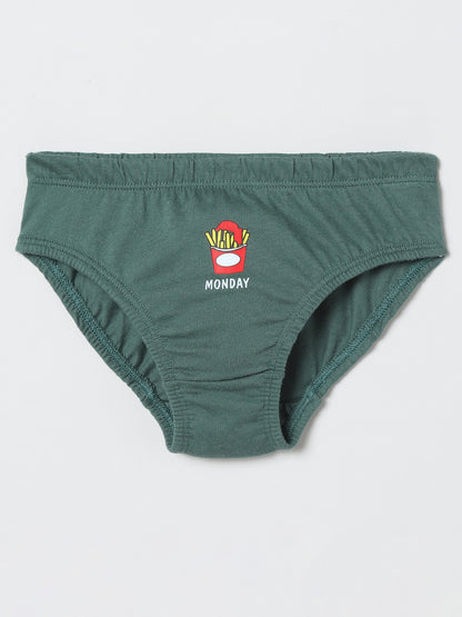 Boys Brief - Weekdays Print (Pack of 7).