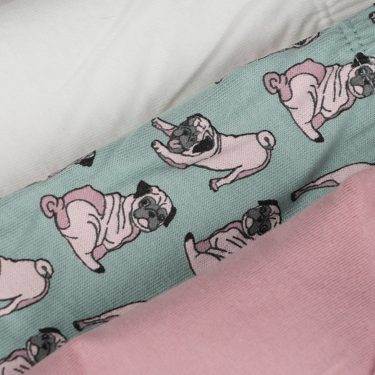 Charm N Cherish Boys Cotton Briefs (Pack of 6) | Cute Shark & Pug Dog Printed Underwear Combo for Kids