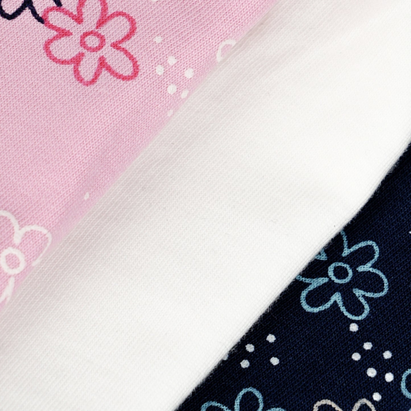 CharmnCherish Girls' Brief - Floral All Over Print Pack Of 5 for 2-11 Years - lifestyle shot