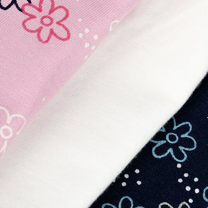 CharmnCherish Girls' Brief - Floral All Over Print Pack Of 5 for 2-11 Years - lifestyle shot