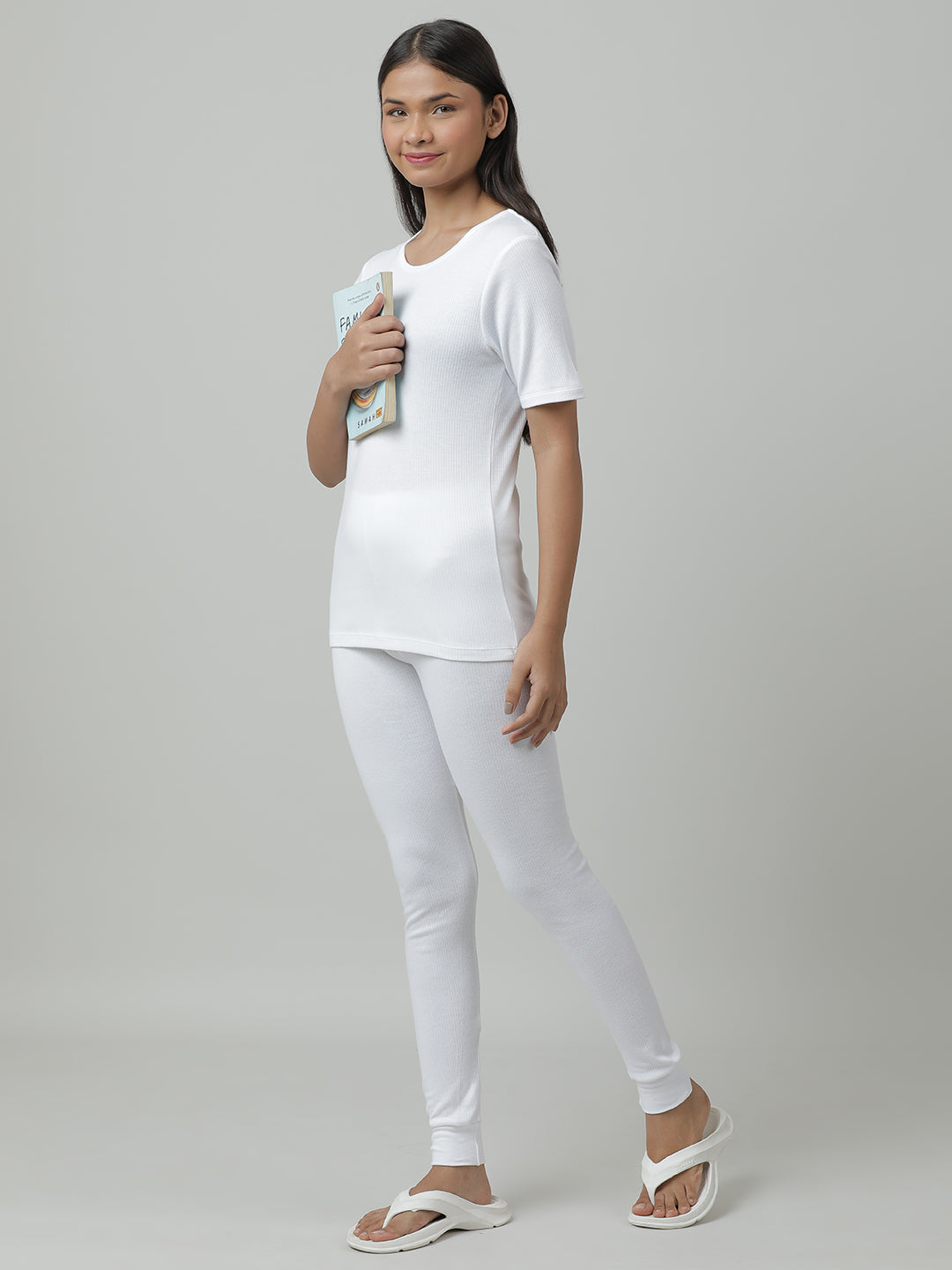 Thermal Pant - White.