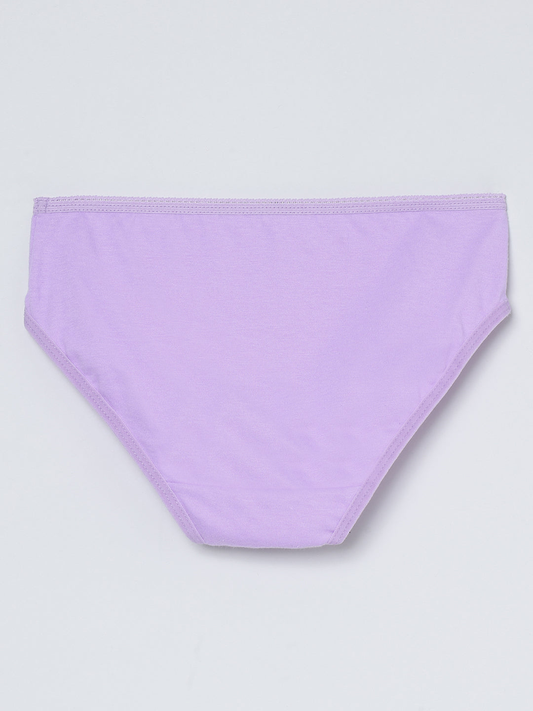 Girls Brief - Unicorn All Over Print & Solid Multicolor Brief Pack of 6.