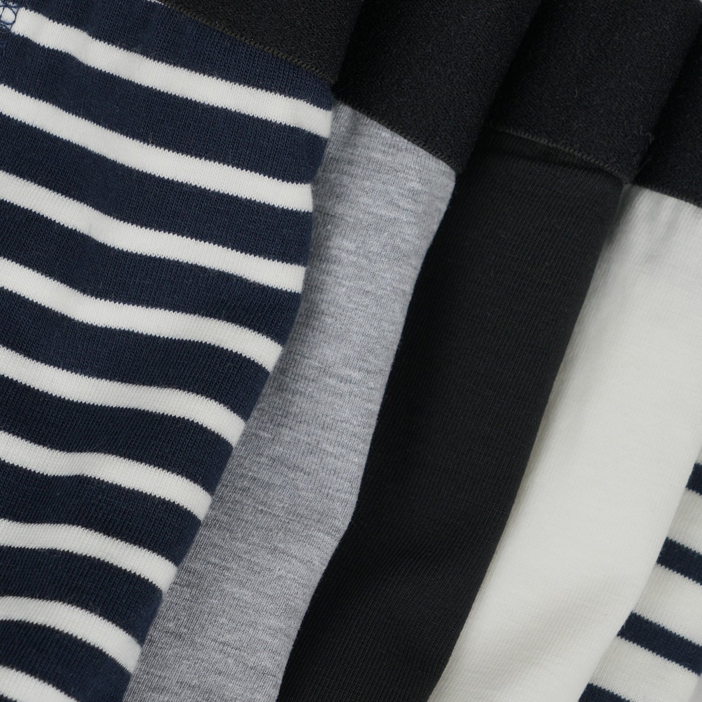 CharmnCherish Boys' Trunk Stripes & Solid Color Combo Pack Of 5 for 2-16 Years - size chart