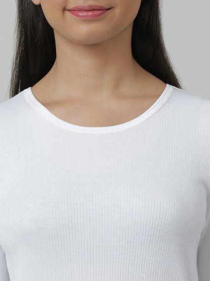 Unisex Thermal Full Sleeve _White.