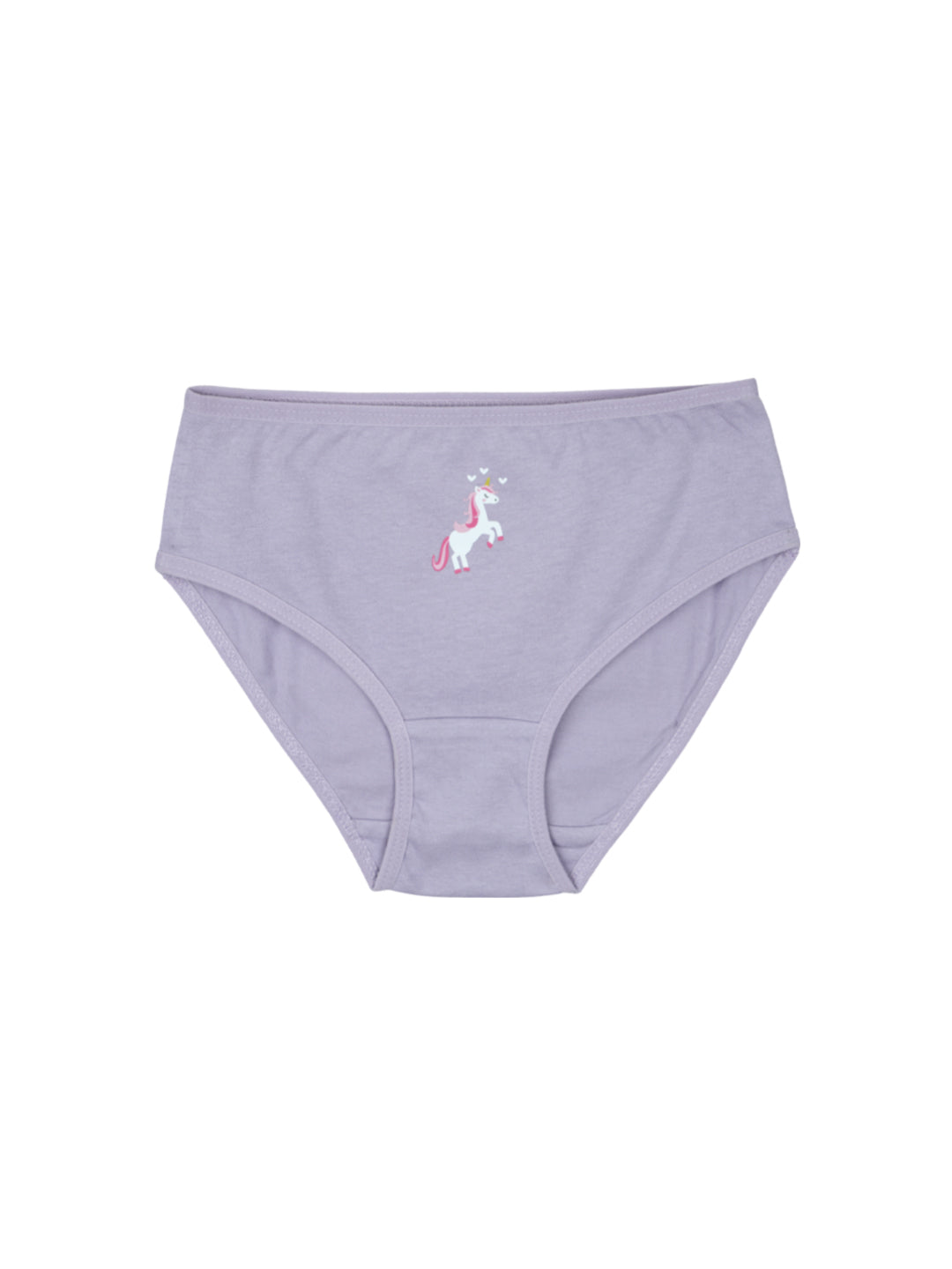 Girls Brief _Polka dot & Stripes All Over Print Pack of 7.