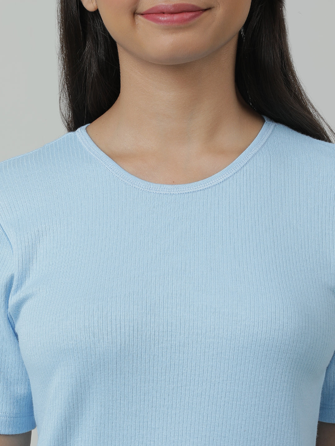 Unisex Thermal Short Sleeve _Blue.