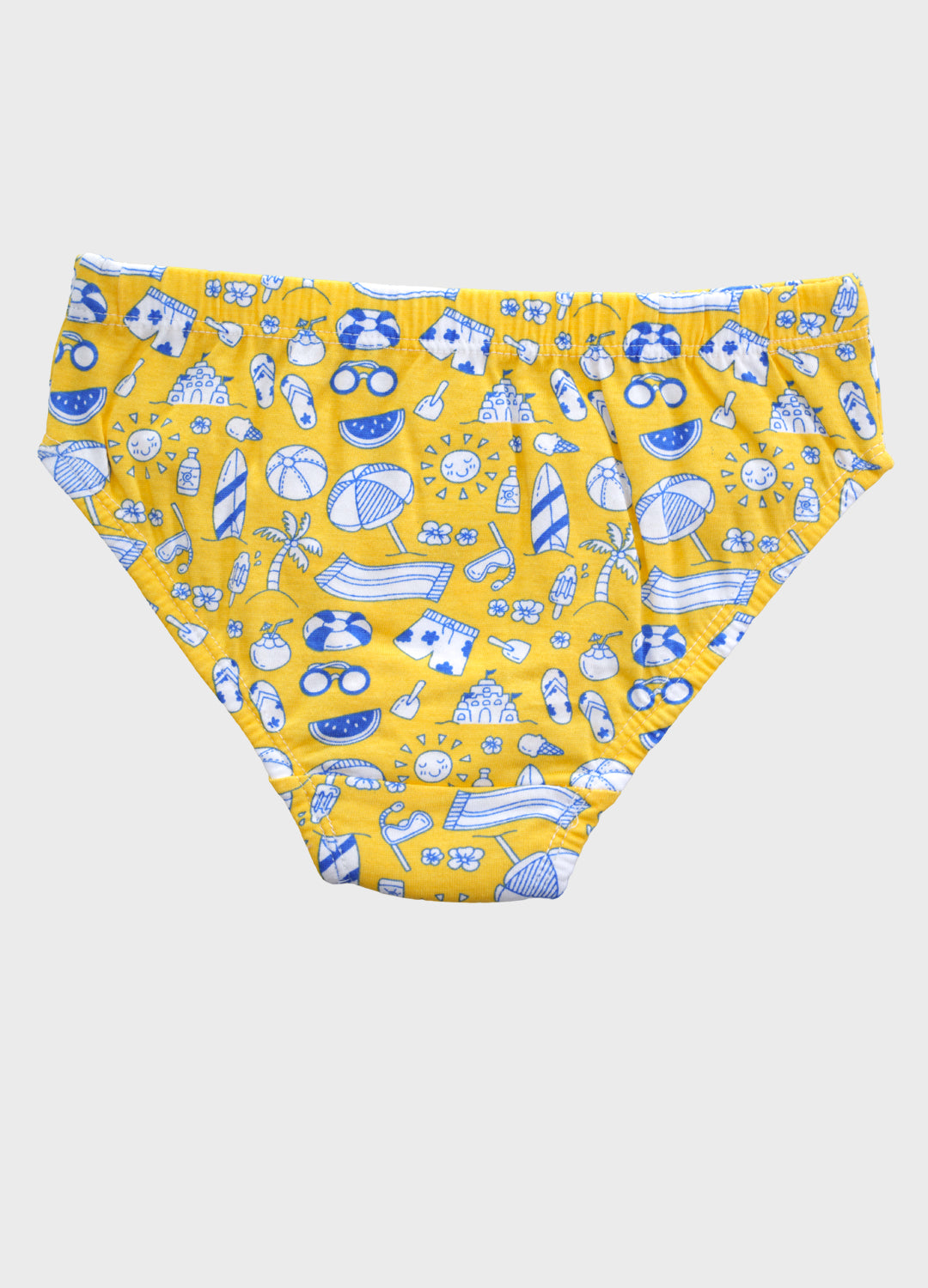 Boys Brief - All Over Print ,Stripes  & Solid Color Combo Pack Of 3