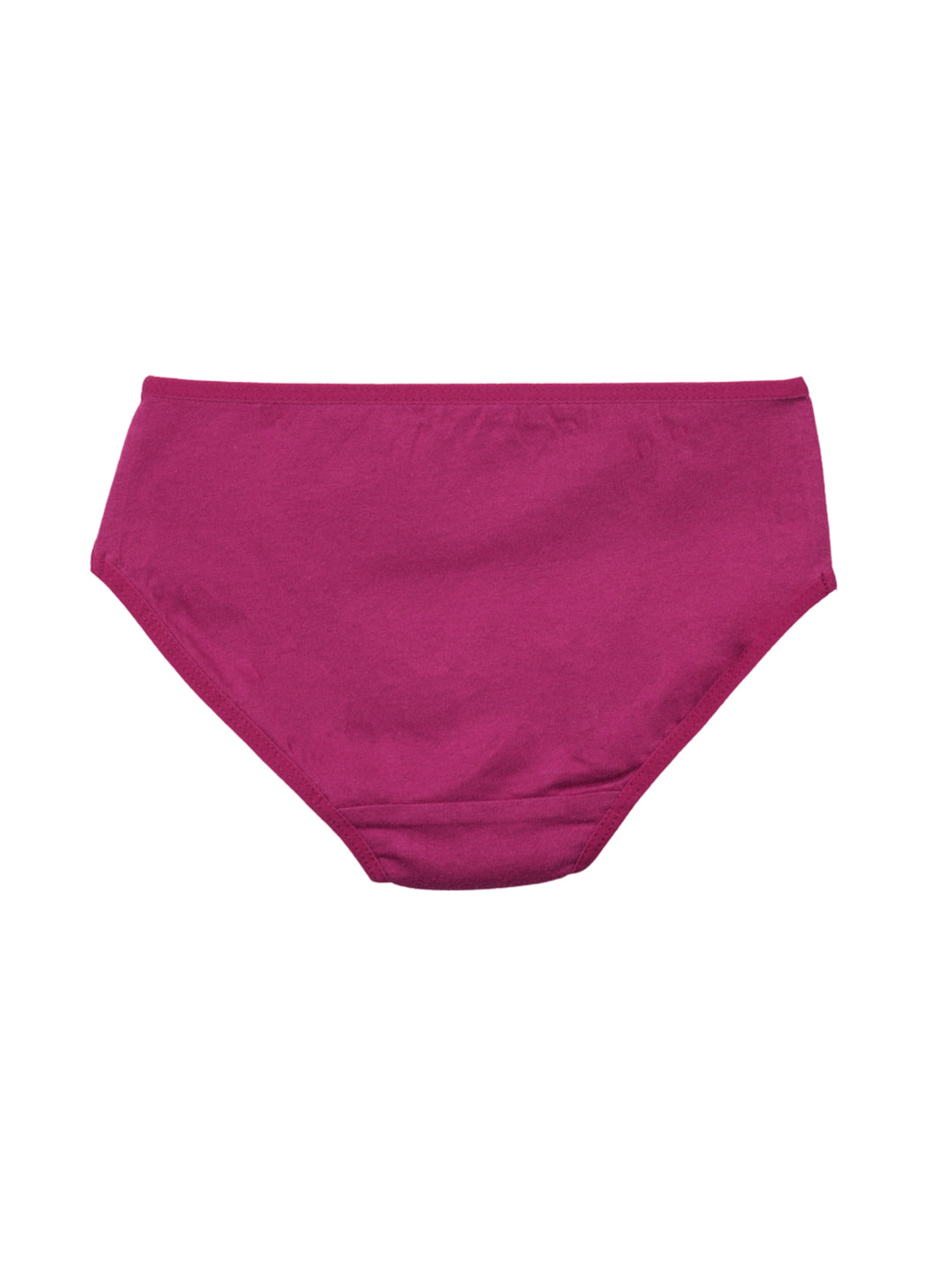 Girls Brief - Unicorn All Over & Solid Colour Combo  Pack of 5.