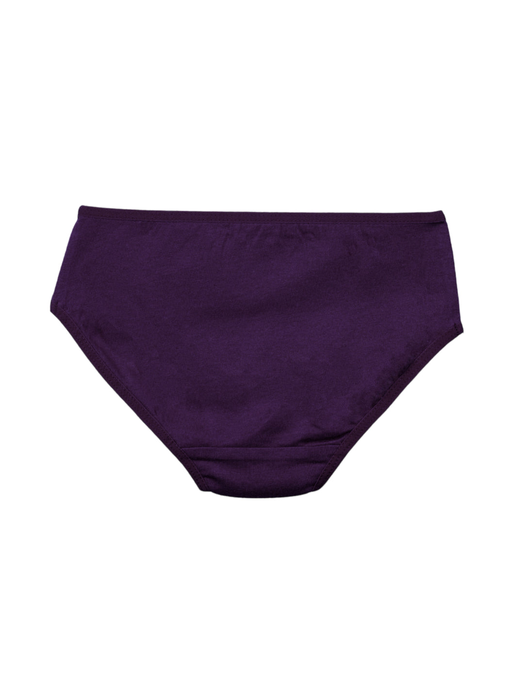 Girls Brief - Unicorn All Over & Solid Colour Combo  Pack of 5.