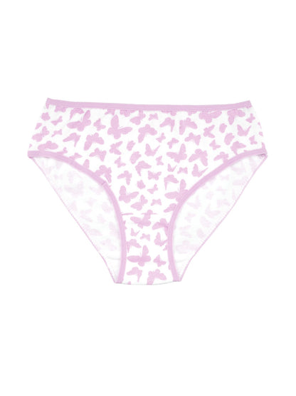 Girls Brief - Butterfly All Over Print Pack of 5