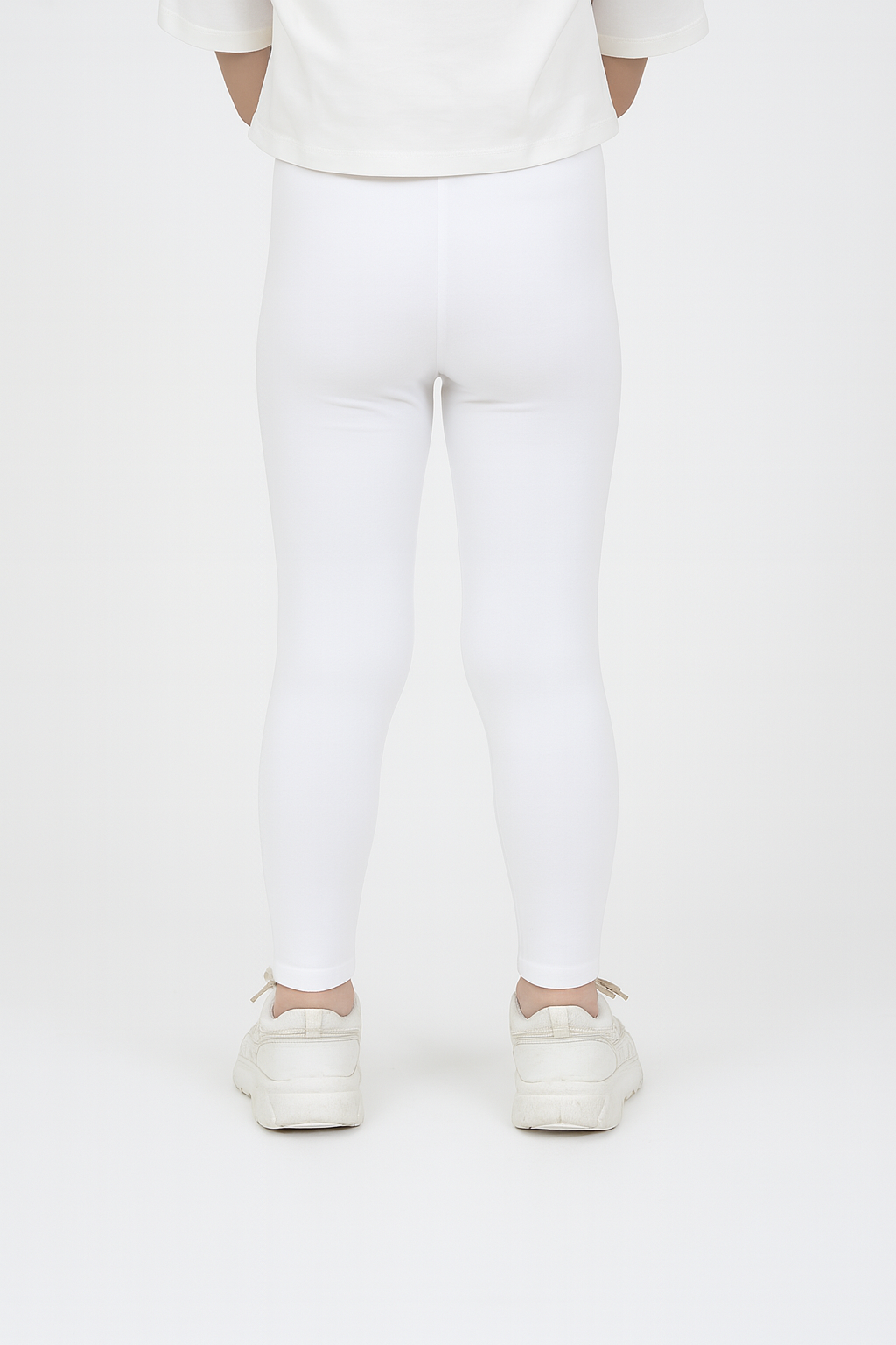 Girls Legings Pack Of 1_White
