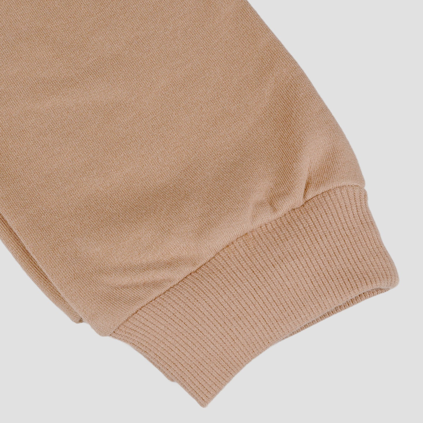 Charm N Cherish Boys Brown Solid Elastic Waist Jogger Pants