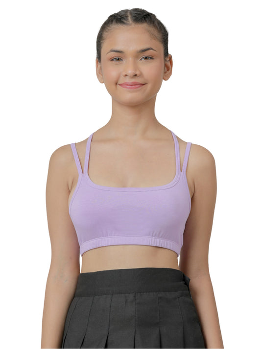 Girls Sports Bra _Purple.