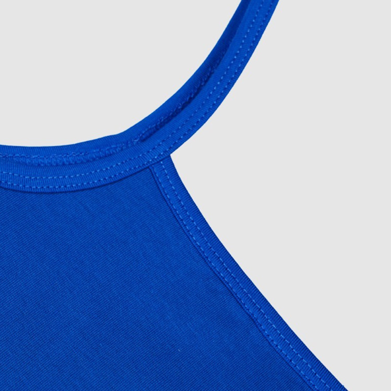 CharmnCherish Girls' Cami Vest Pack of 1_Dark Blue - close-up detail