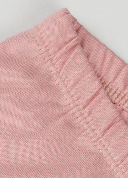 Girls' Cotton Leggings - Rosedust (Pack of 1)