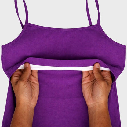 Padded Camisole | Flat padding | Adjustable Strap- Pack of 1