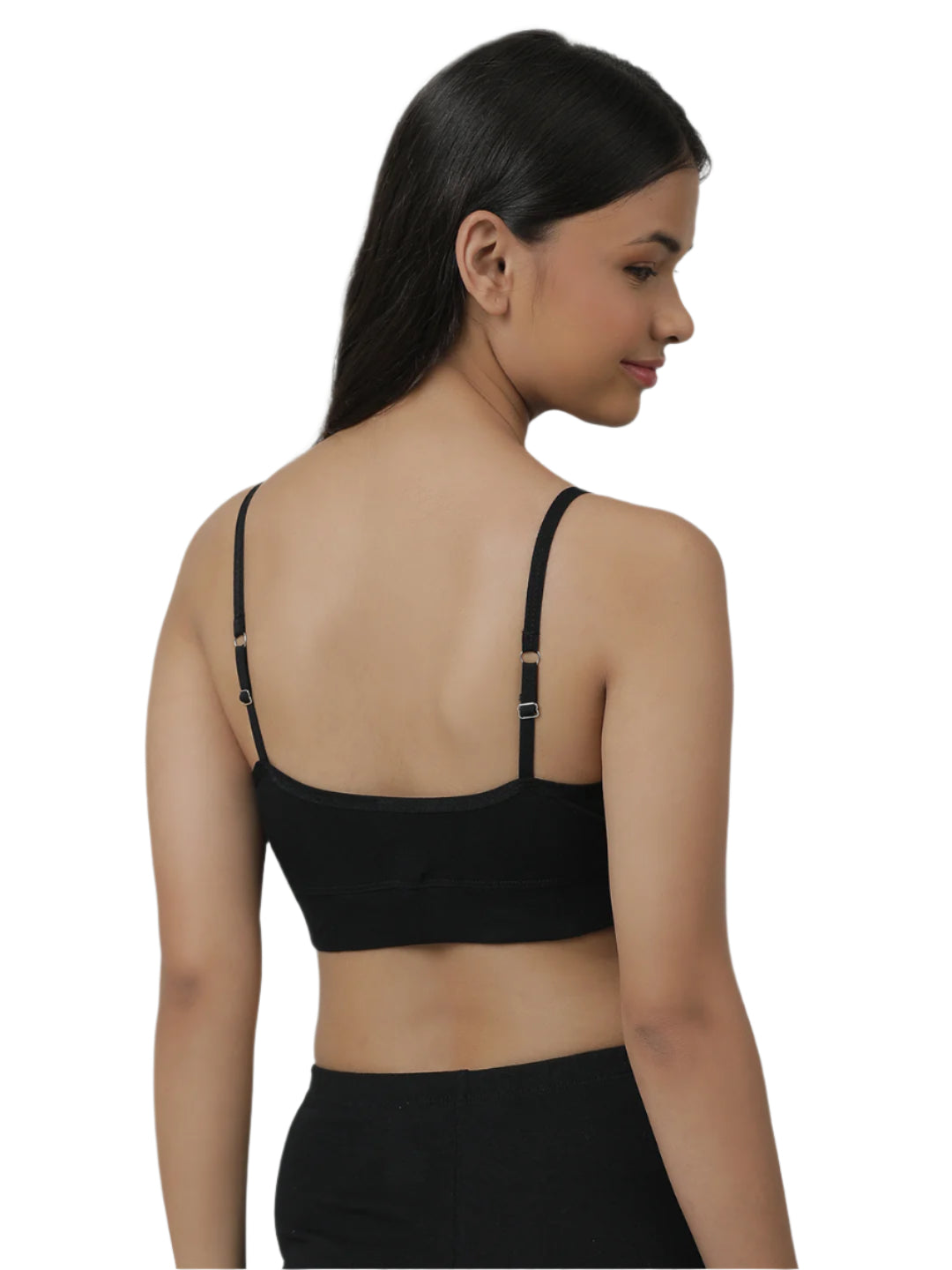 Girls Non Padded Adjustable bra  - Multicolour (Pack of 4).