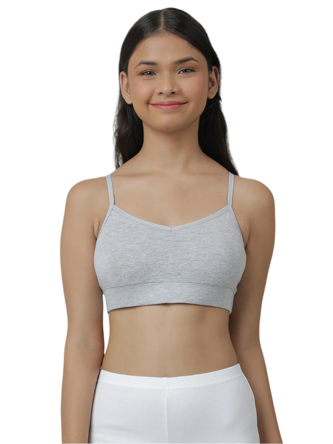 Girls Non Padded Adjustable bra  - Multicolour (Pack of 4).