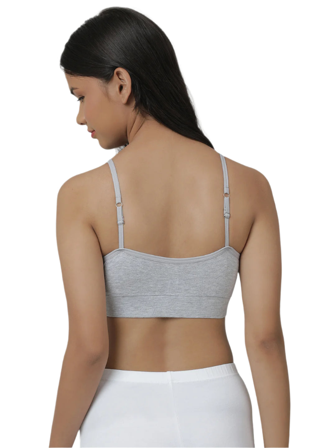 Girls Non Padded Adjustable bra  - Multicolour (Pack of 4).