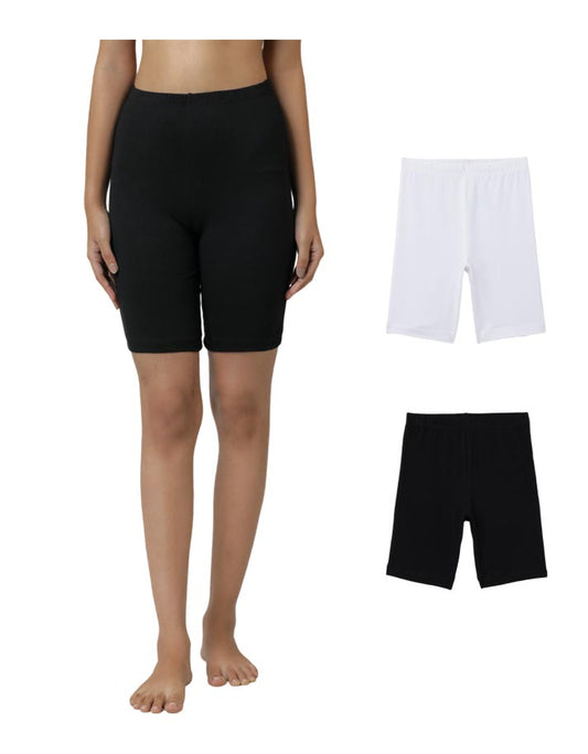 Shorties -  White & Black (Pack of 2).