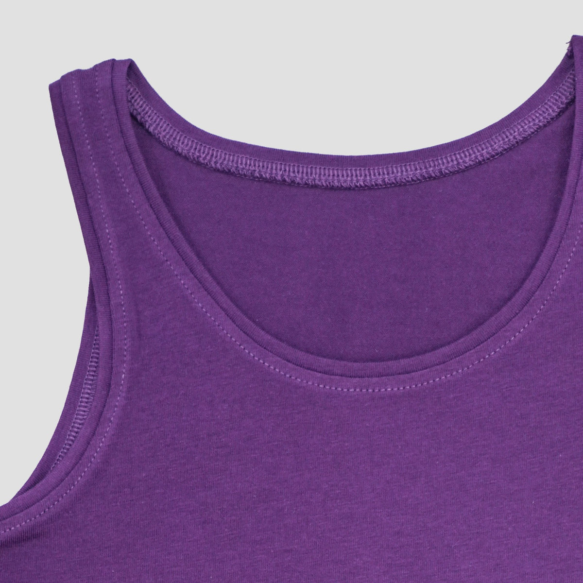 Girls' Cotton Padded Tank Top - Multicolor