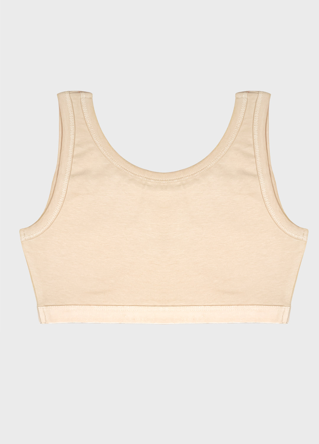 Girls Removable Padded Sports Crop Top