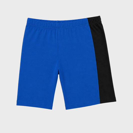 Charm N Cherish Girls Cotton Multiuse Shorties - Pack of 2 (Blue & Black)