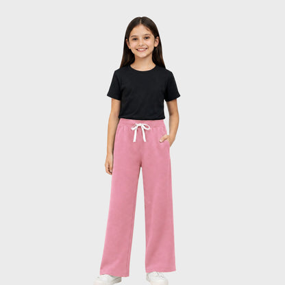 Girls Flare Pants – Lilas