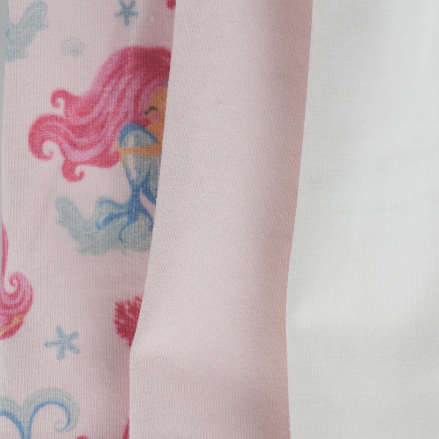 Girls Mermaid Print Cotton Briefs Pack of 3