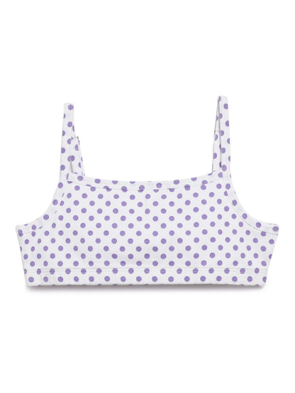 Beginners Bra - Stripes & Polka Dot Print Pack Of 4.