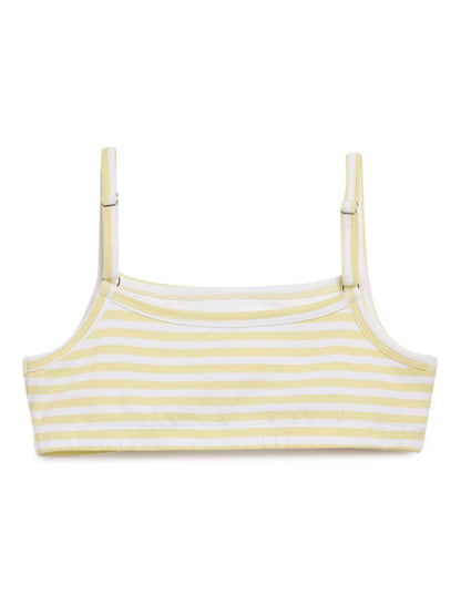 Beginners Bra - Stripes & Polka Dot Print Pack Of 4.