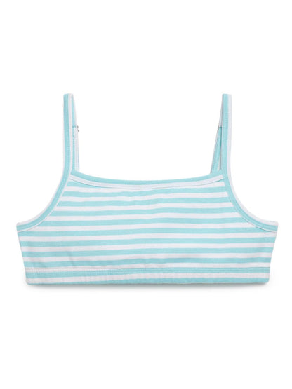Beginners Bra - Stripes & Polka Dot Print Pack Of 4.