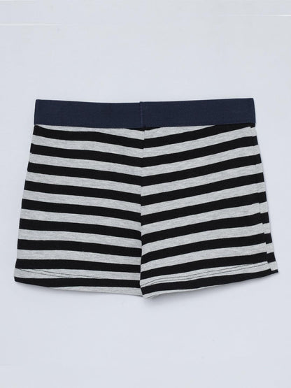 Boxer - Truck All Over  & Stripes Printed Pack Of 3.
