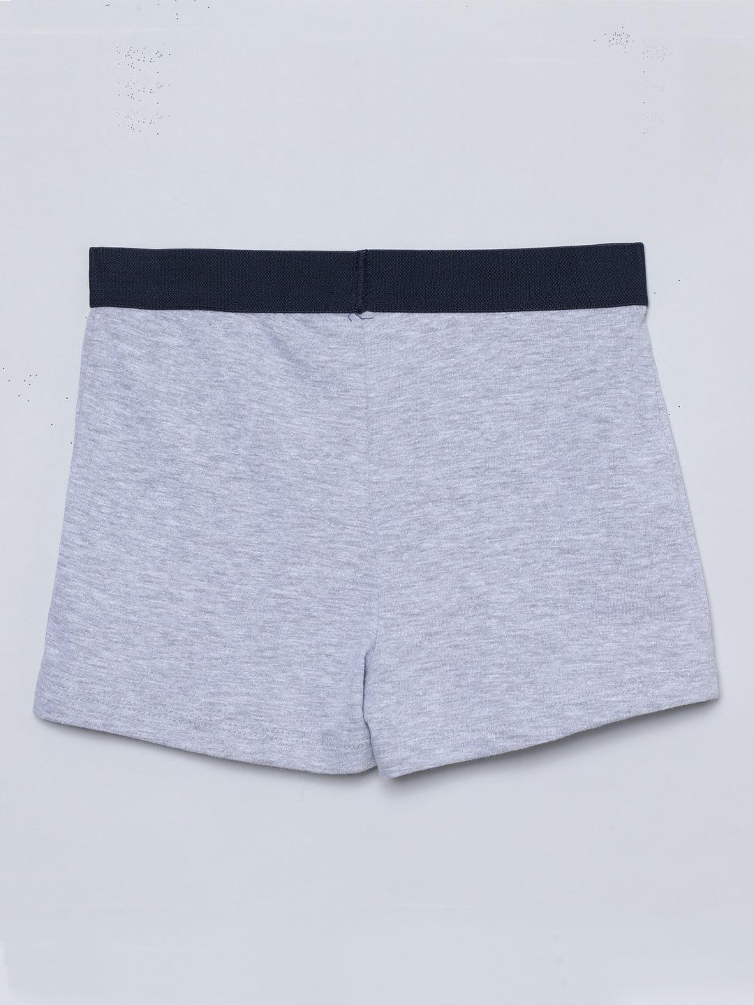 Boxer - Truck All Over  & Stripes Printed Pack Of 3.