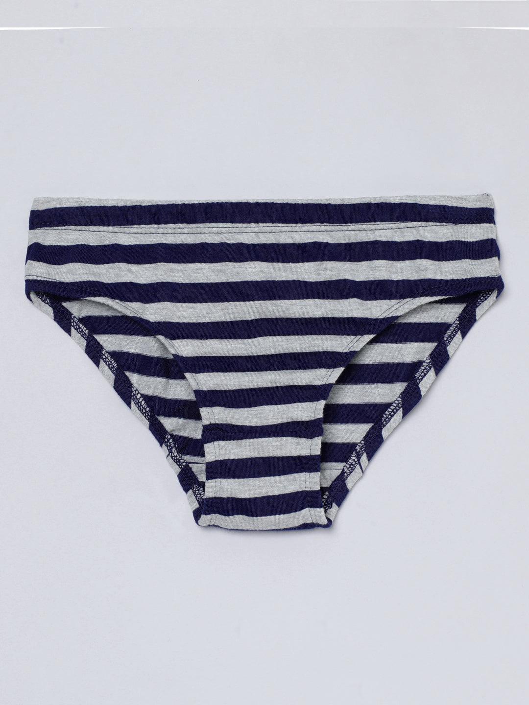 Boys Brief - Anchor All Over & Stripes Printed Brief Pack of 3.