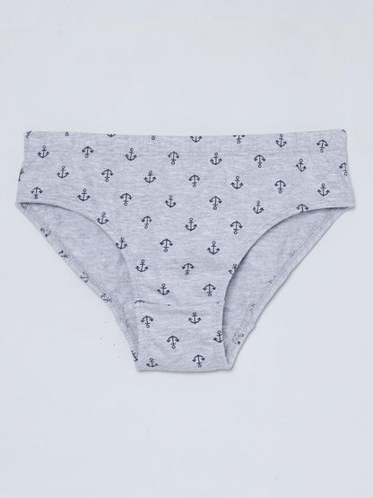 Boys Brief - Anchor All Over & Stripes Printed Brief Pack of 3.