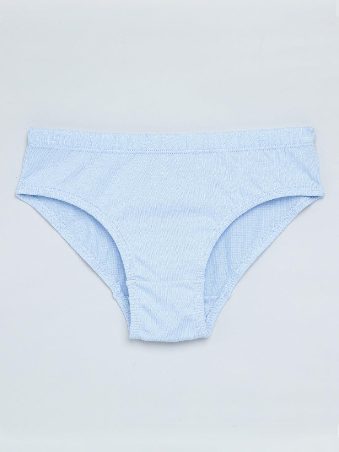Boys Brief - Shark All Over Print & Solid Color Combo Pack Of 3.